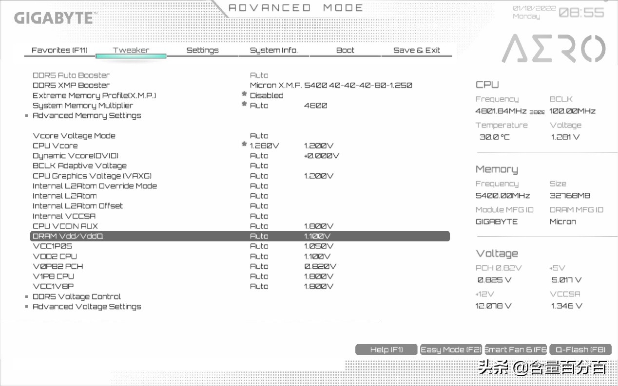ddr5内存为什么不如d4,技嘉AORUSDDR5内存