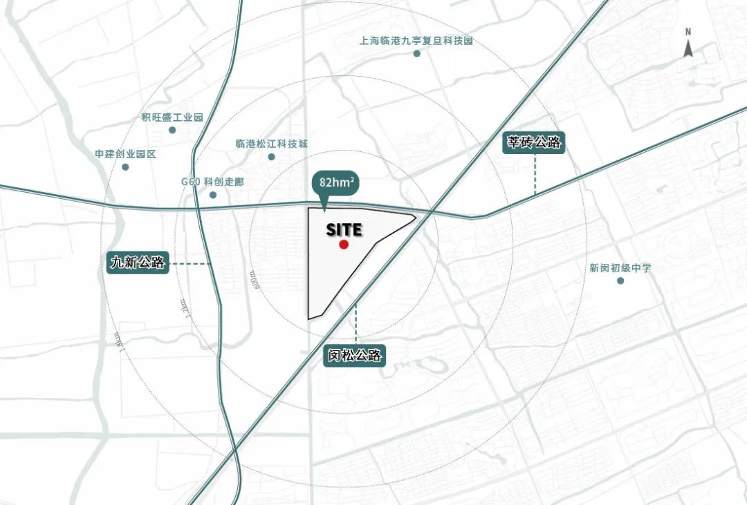 松江g60科创云廊旁边最美的公园,松江九亭g60科创云廊效果图