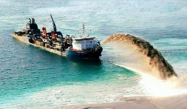 中国南海岛礁建设最新情况,中国控制的南海岛礁示意图