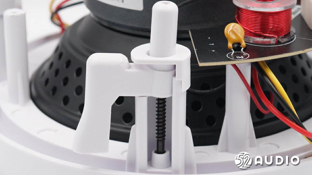 惠威cq6-bt扬声器接线图,惠威cq6吸顶音响后面如何连线