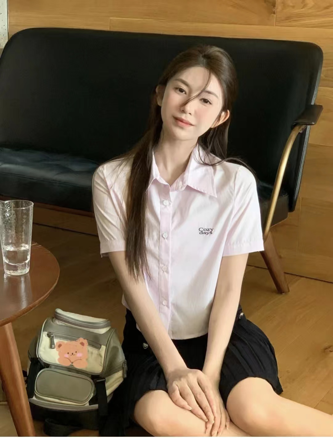 穿黑色半身裙配什么鞋好看夏天,女大码西装垂感半身裙夏天