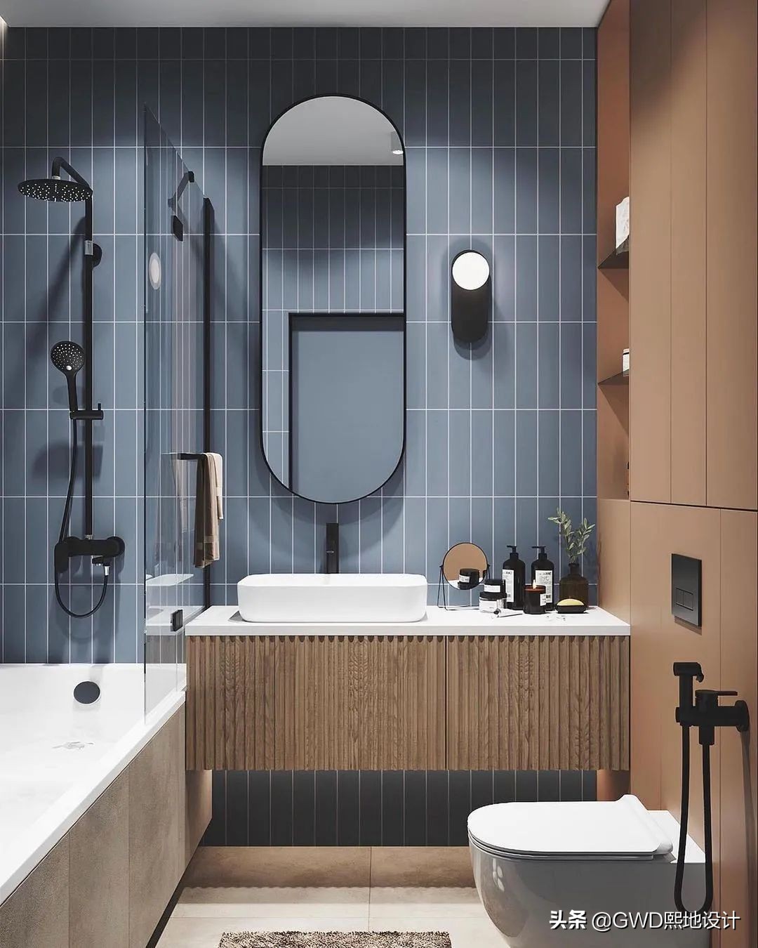 最美卫生间装修效果图,2021最火卫生间设计效果图