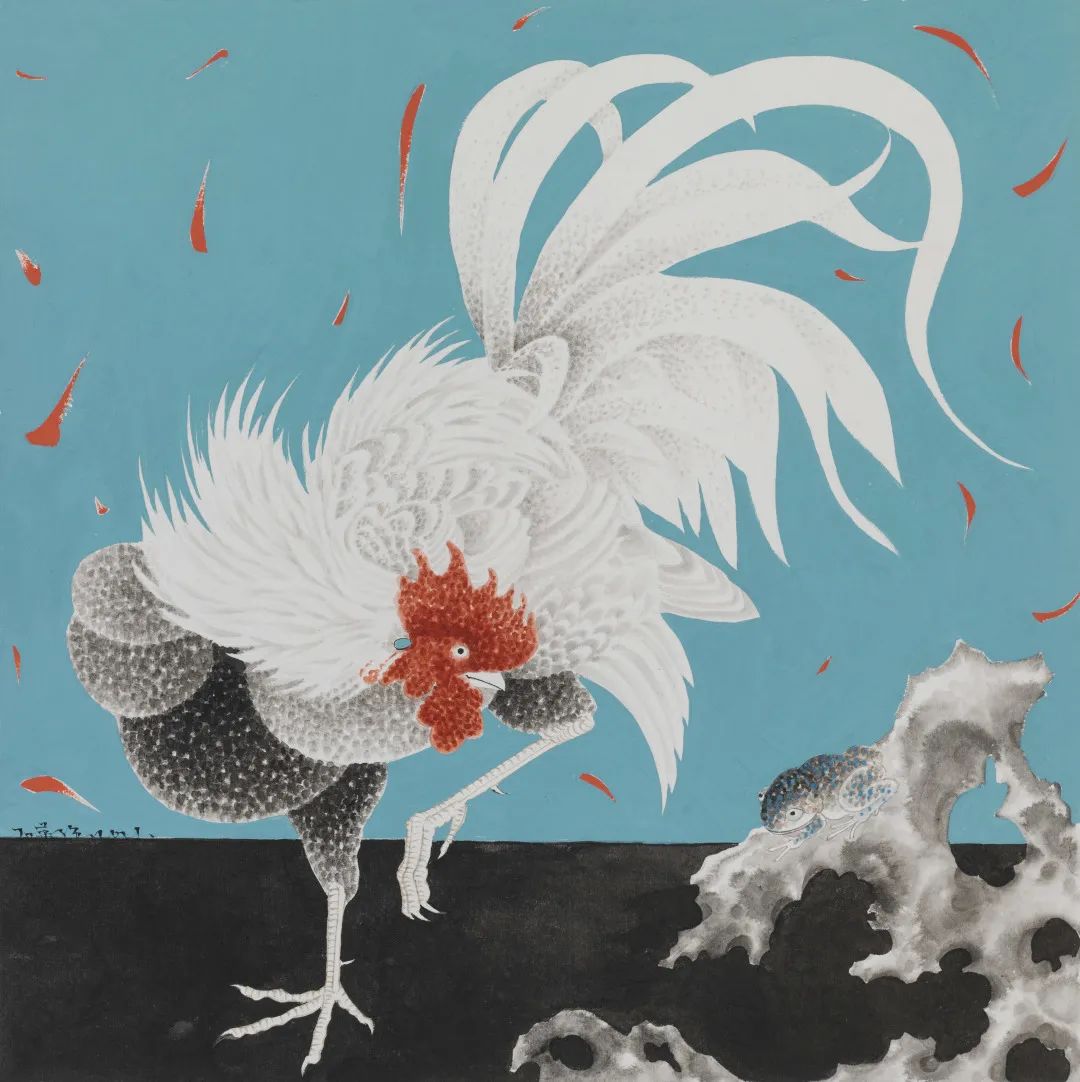 严谨细致的书法,水墨气韵生动的线描