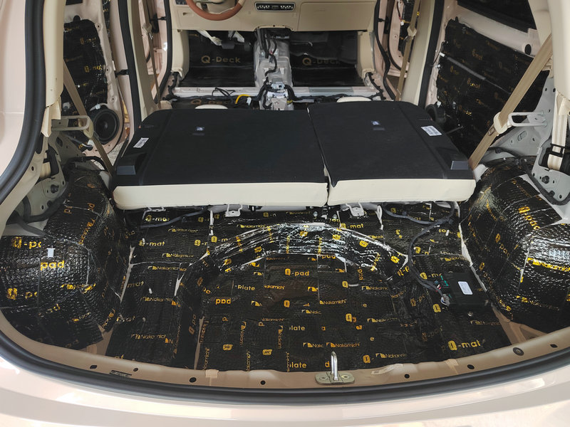 成都欧拉好猫隔音改装后测试,广州欧拉好猫隔音