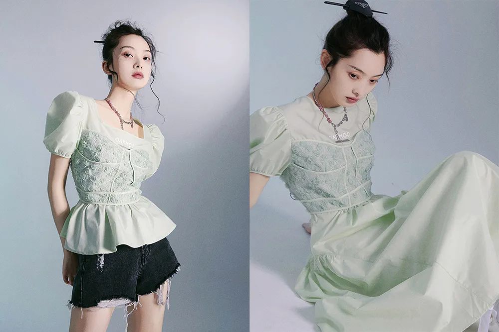 如果淘宝模特界有咖位，这两位小姐姐大概是人气“流量小花”吧