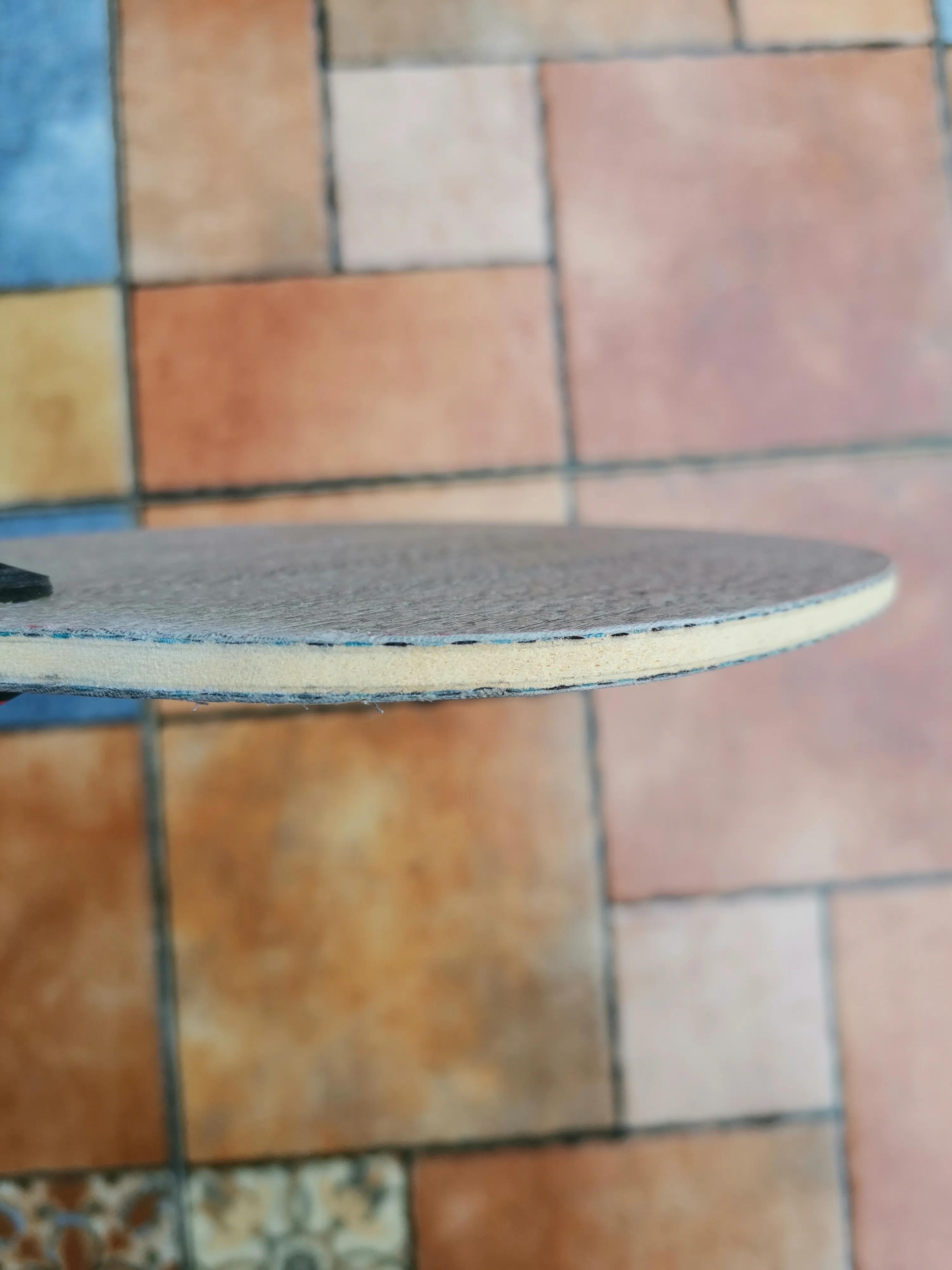 乒乓球底板无标初学者,乒乓底板面材分析