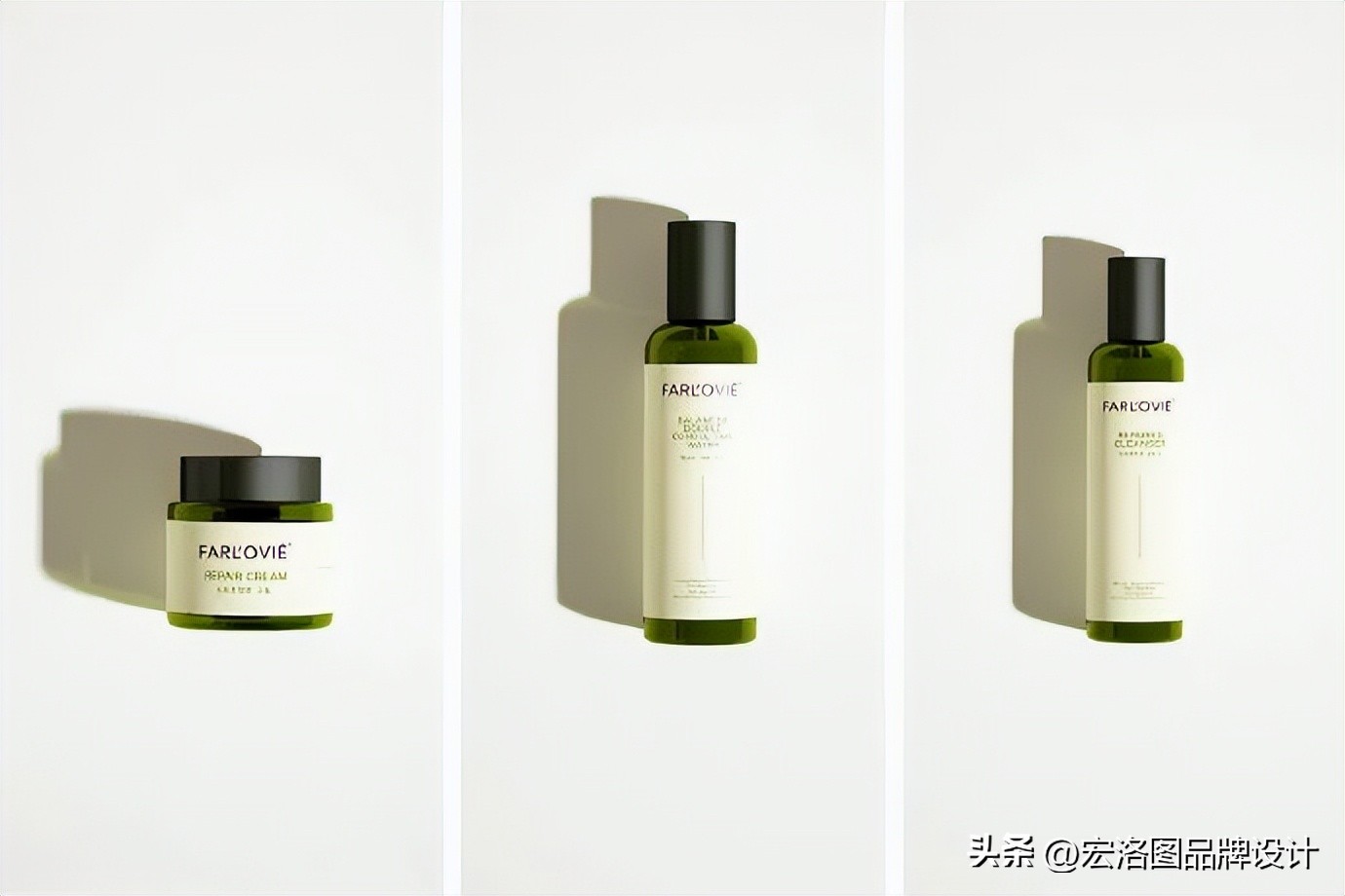 少女心爆棚的护肤品包装设计,创意护肤品套装推荐
