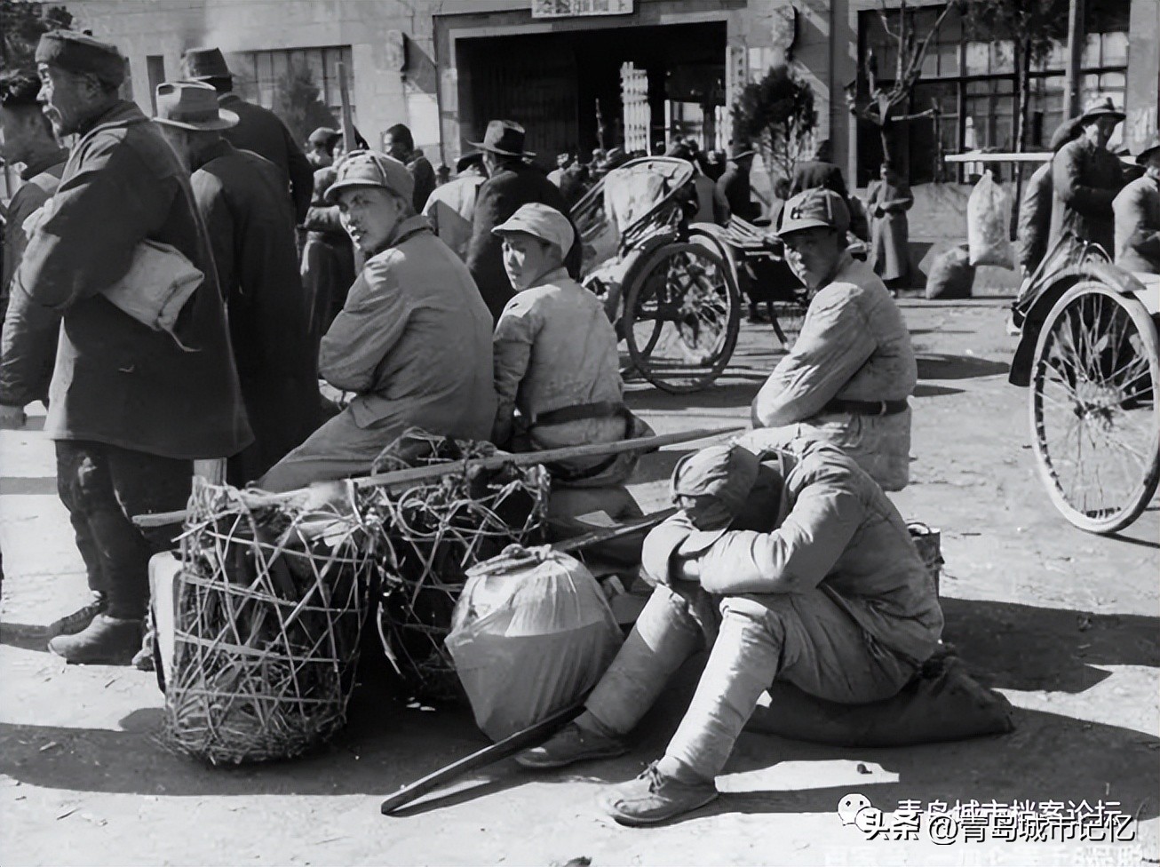 青岛南仲家洼历史,青岛解放历史