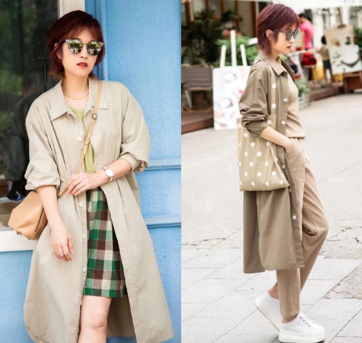 从不穿老年装这样穿更时髦高级,女人老了也别急着穿老年装