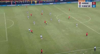 鲁能泰山上港陈蒲进球,陈蒲补时凌空斩破门