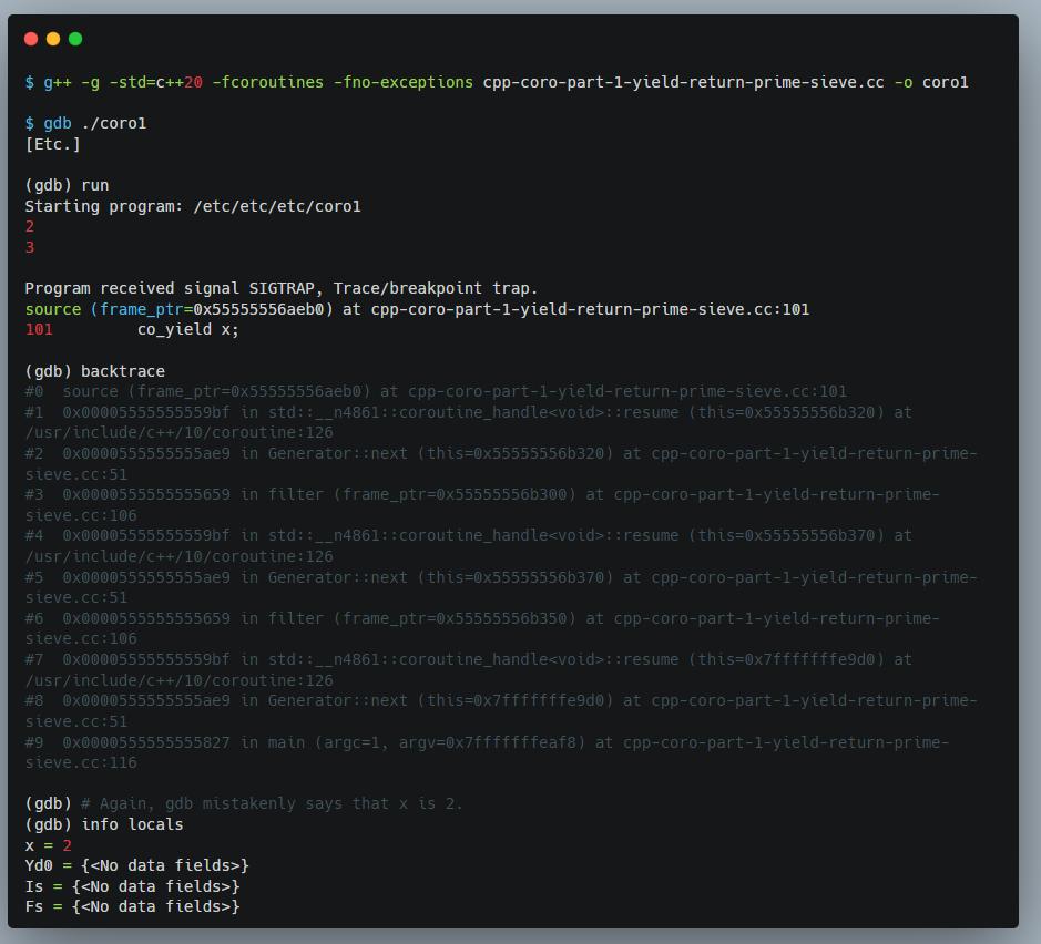 协程yield返回值什么意思,协程yield的意义
