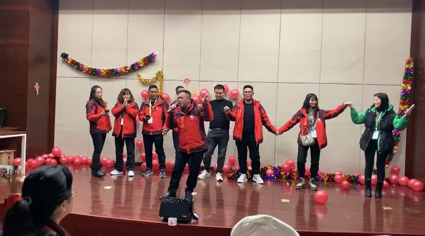 中农联欢晚会,中农迎新晚会开场视频