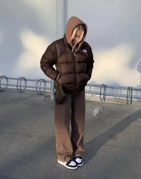 粉红卫衣穿搭女春秋套装,粉色连帽卫衣套装内搭