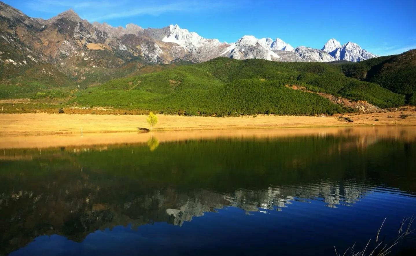 丽江玉湖村游记,丽江玉龙雪山玉湖村游玩攻略