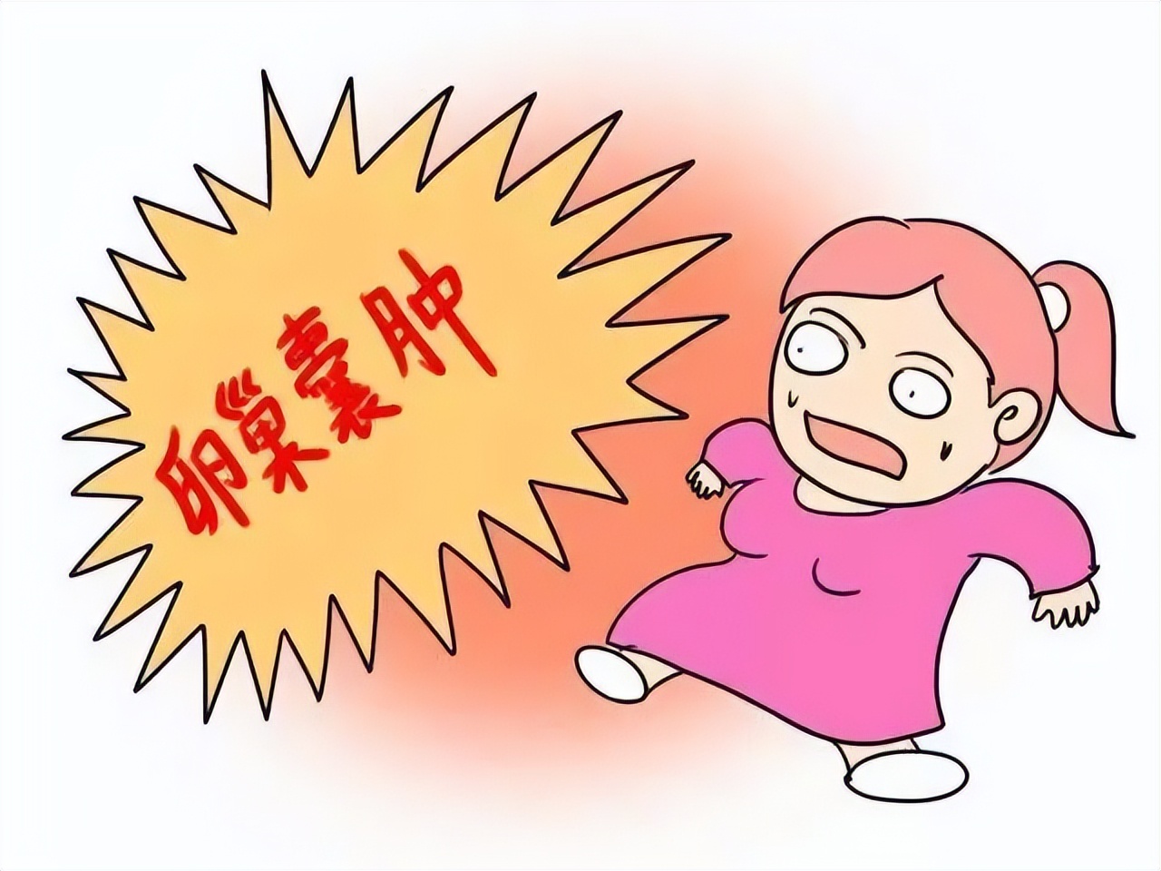 产检发现卵巢囊肿,卵巢囊肿超过10厘米良性还是恶性