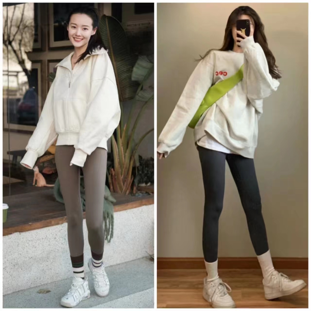 瑜伽裤穿出自然不做作风情,瑜伽裤穿出高级感