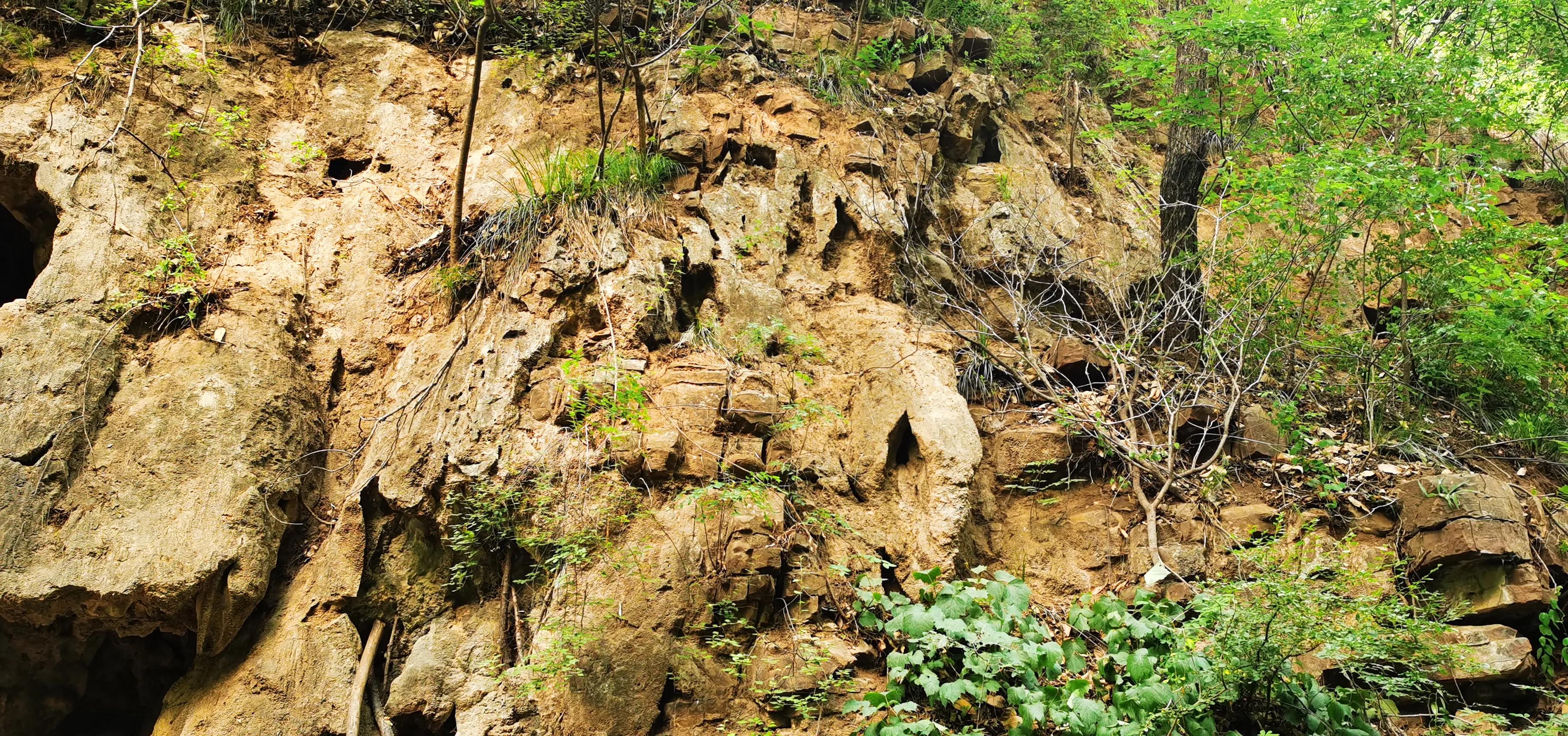 平谷老象峰景区~犹如子母连体象,母象头西尾东,子象头东尾西