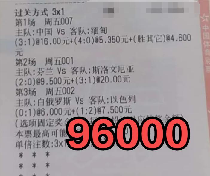 今日足球竞彩4串1比分实单推荐,今日竞彩足球中国对泰国预测