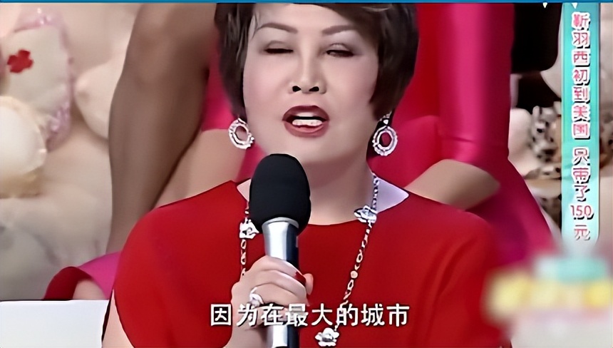 靳羽西资产多少亿,靳羽西稳坐春晚前排20年