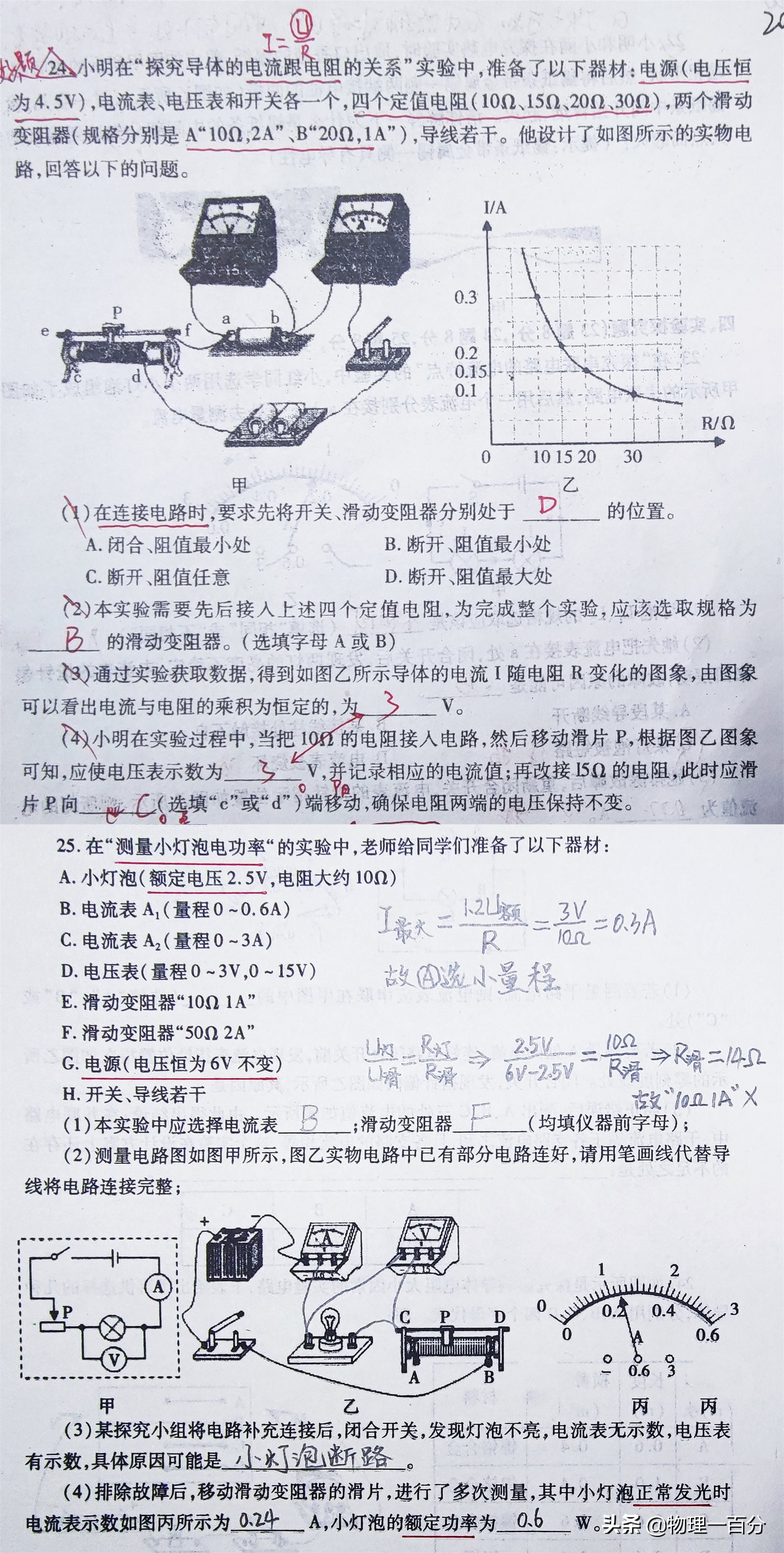 初中生快速提高成绩必看的四张图,初中物理38张示意图大全