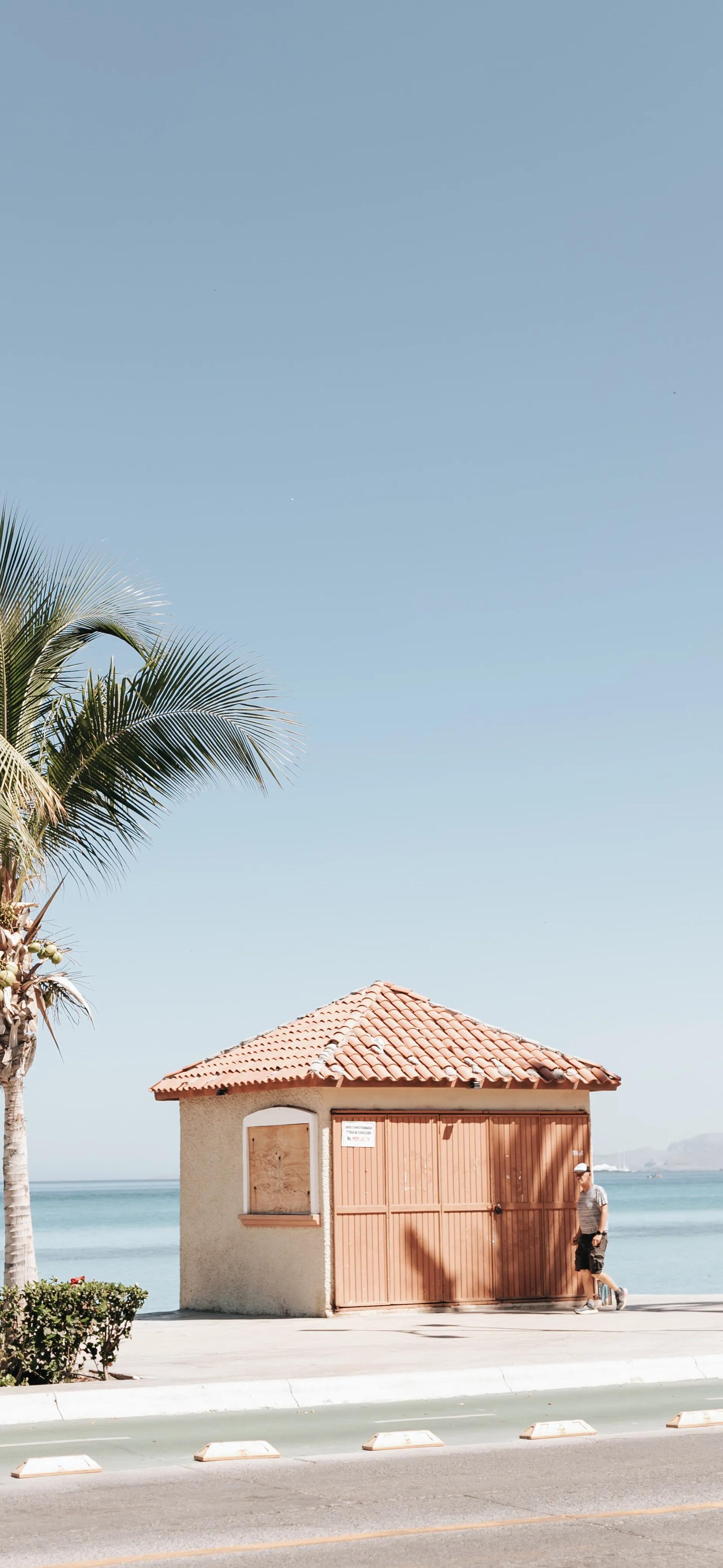 海洋岛屿壁纸高清全屏,海浪沙滩壁纸全屏高清