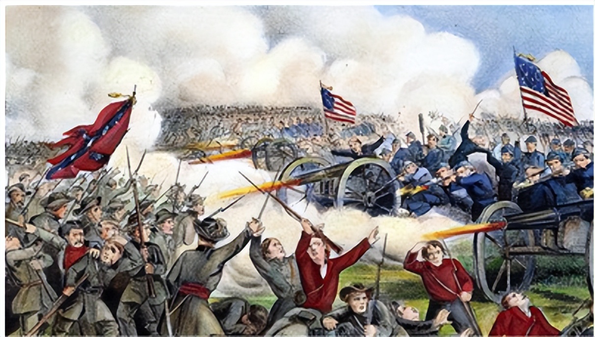 葛底斯堡战役进攻路线图,葛底斯堡南北战役