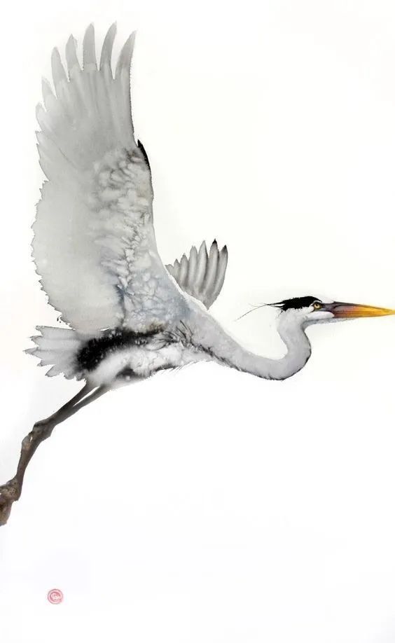 东方美学的中国画神韵,东方水墨画