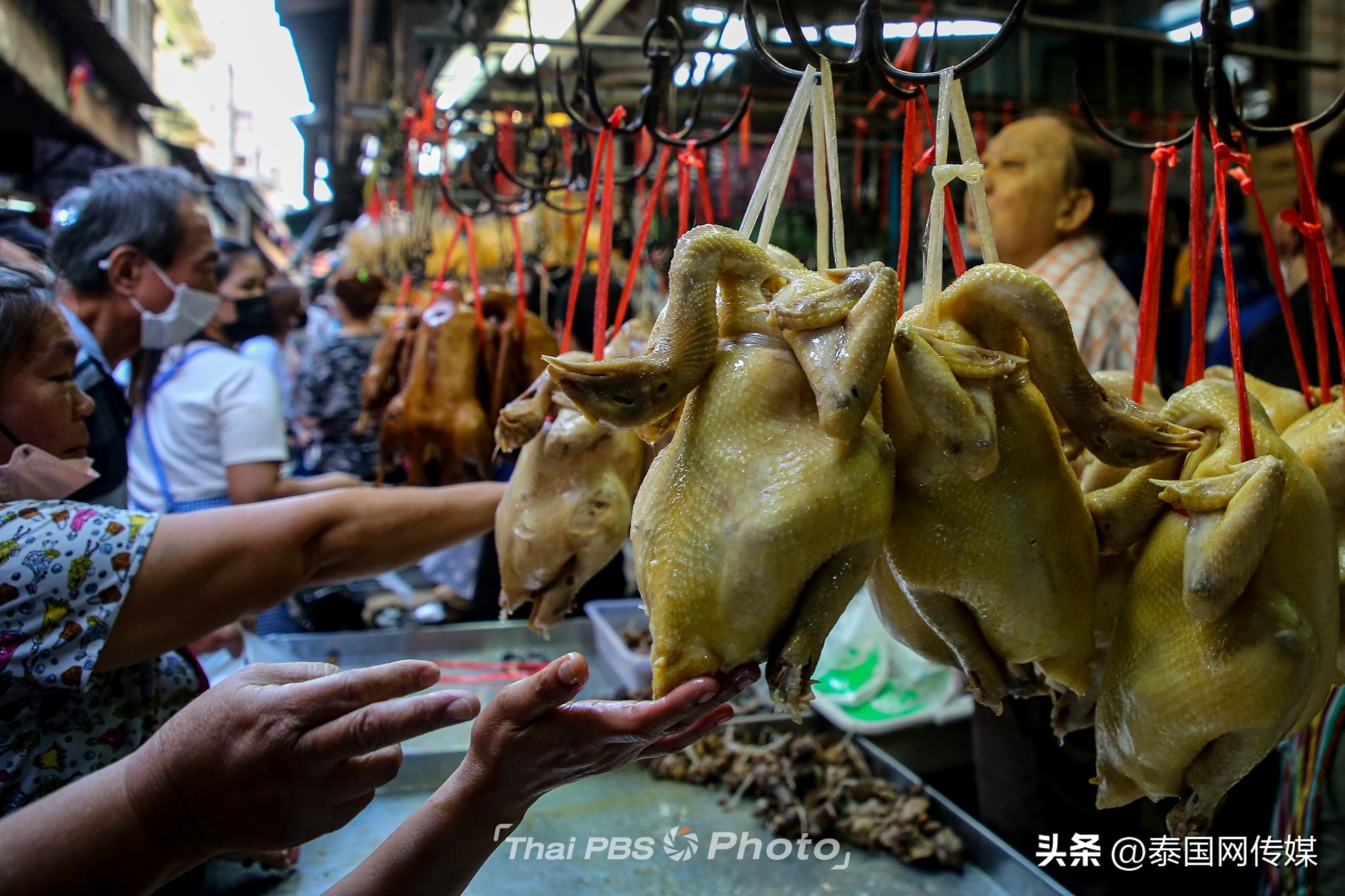 曼谷人春节年货,曼谷唐人街附近购物