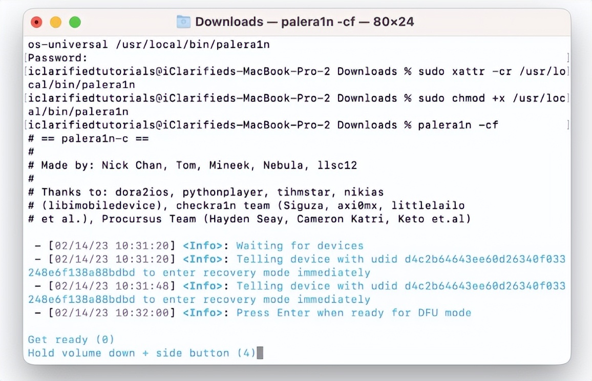 palera1n越狱教程,终于支持iOS16了!iOS15.0-16.3.1