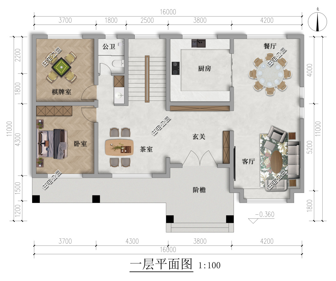 480㎡现代法式别墅诠释极致浪漫,5室2厅4卫新中式别墅