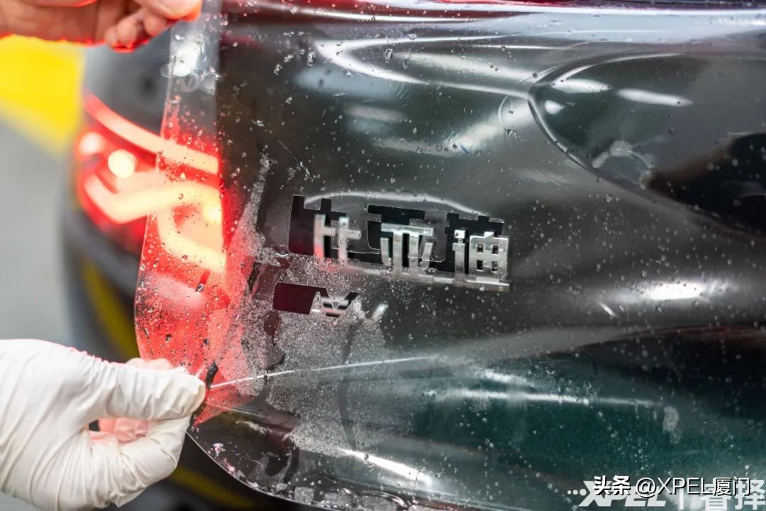 厦门汽车贴膜隔热膜,深圳比亚迪汉车衣贴膜