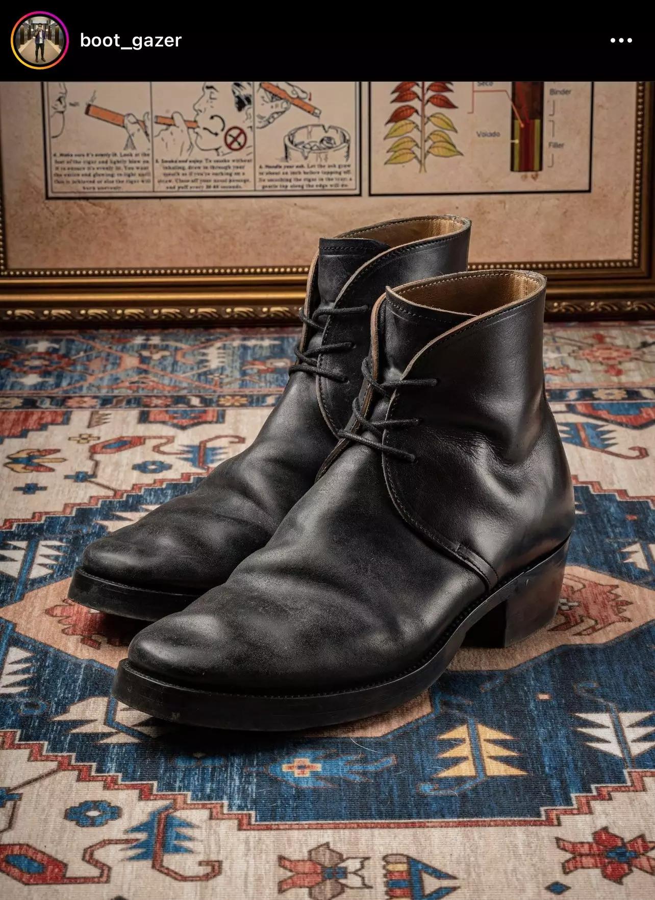 ins博主DenimDentist单宁牙医Jeff的XBXS马靴开箱评测