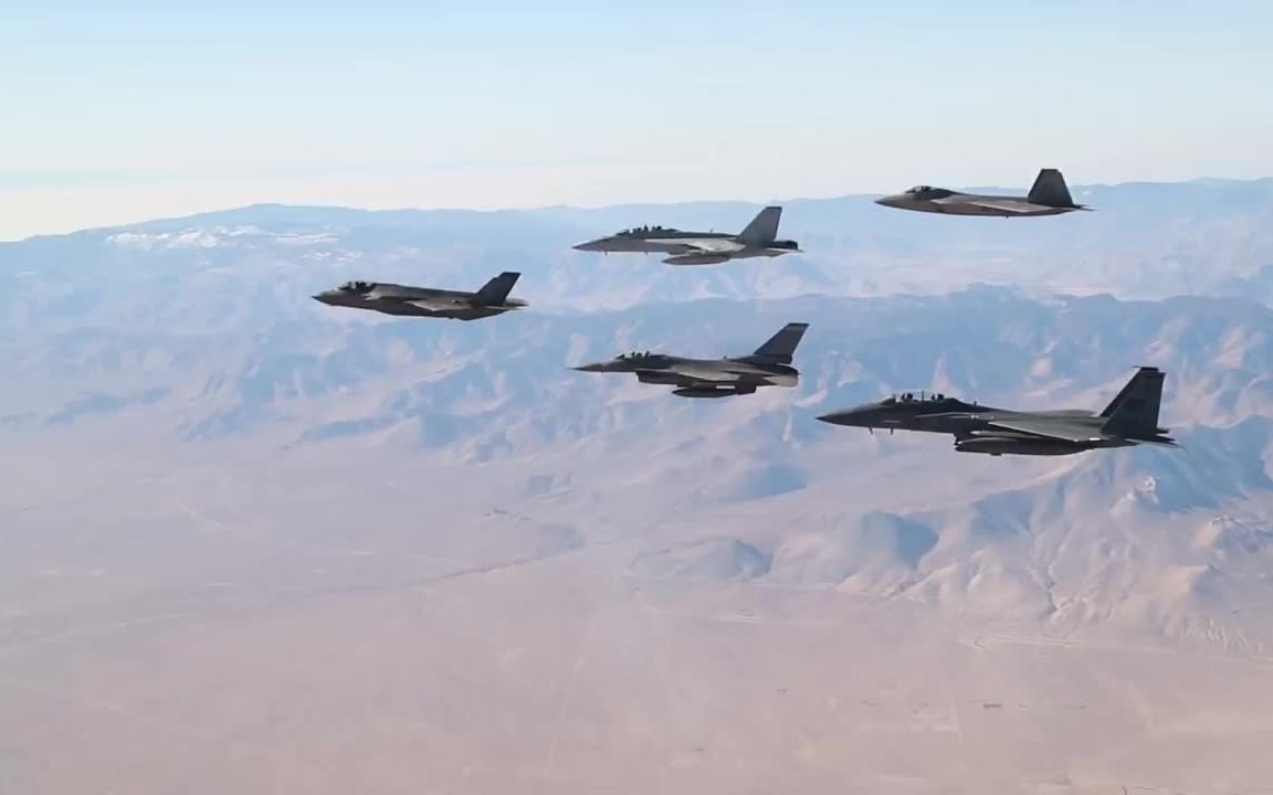 美空军出击,美空军主战飞机