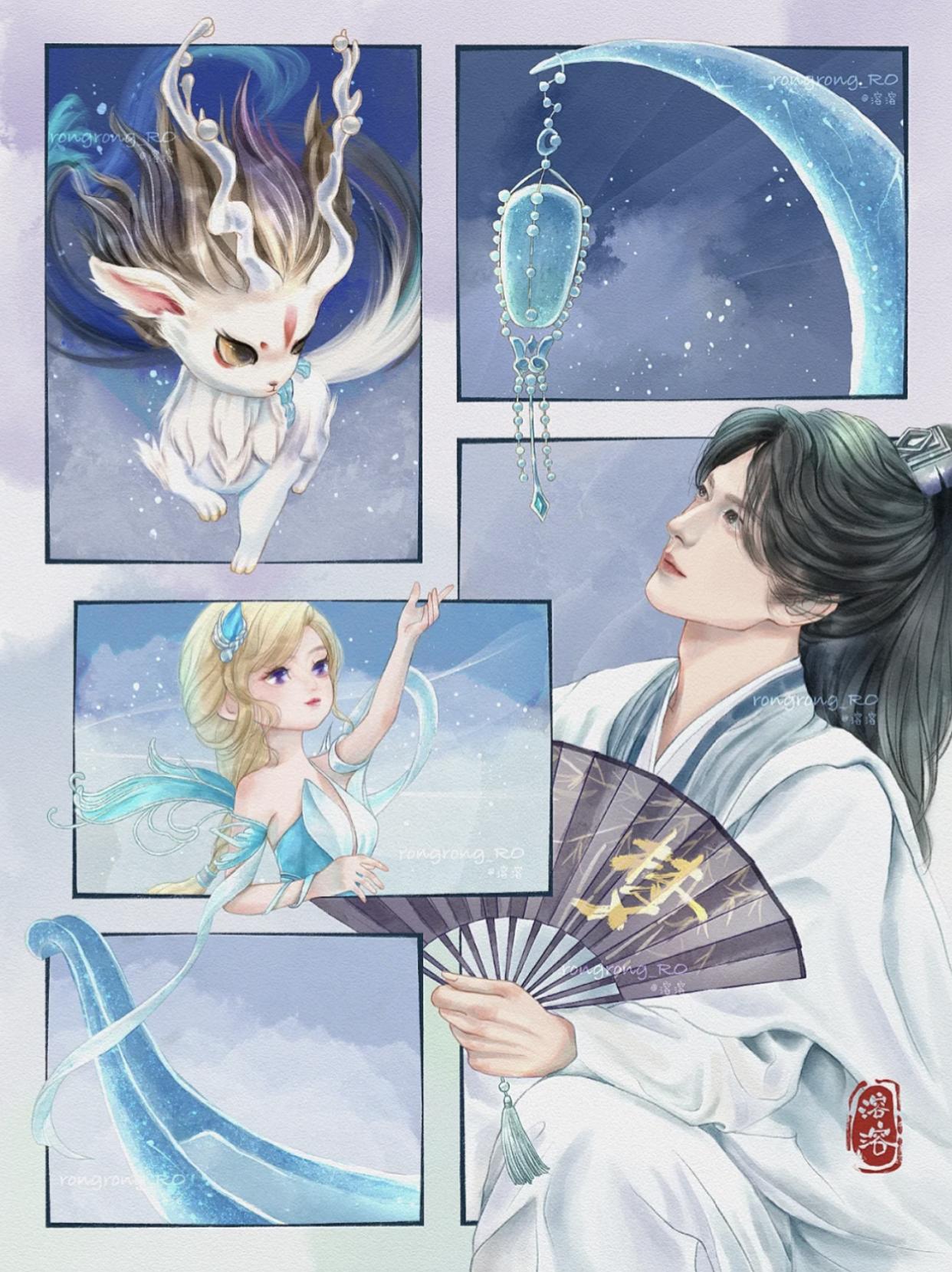 美式复古插画风格介绍,一组浓郁的写实风格场景插画