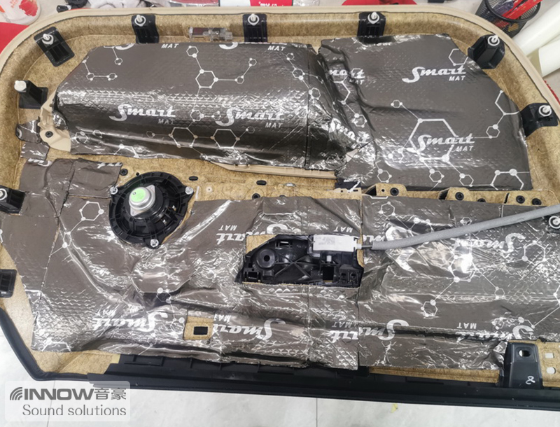 隔断噪声上海音豪宝马5系汽车隔音改装俄罗斯StP
