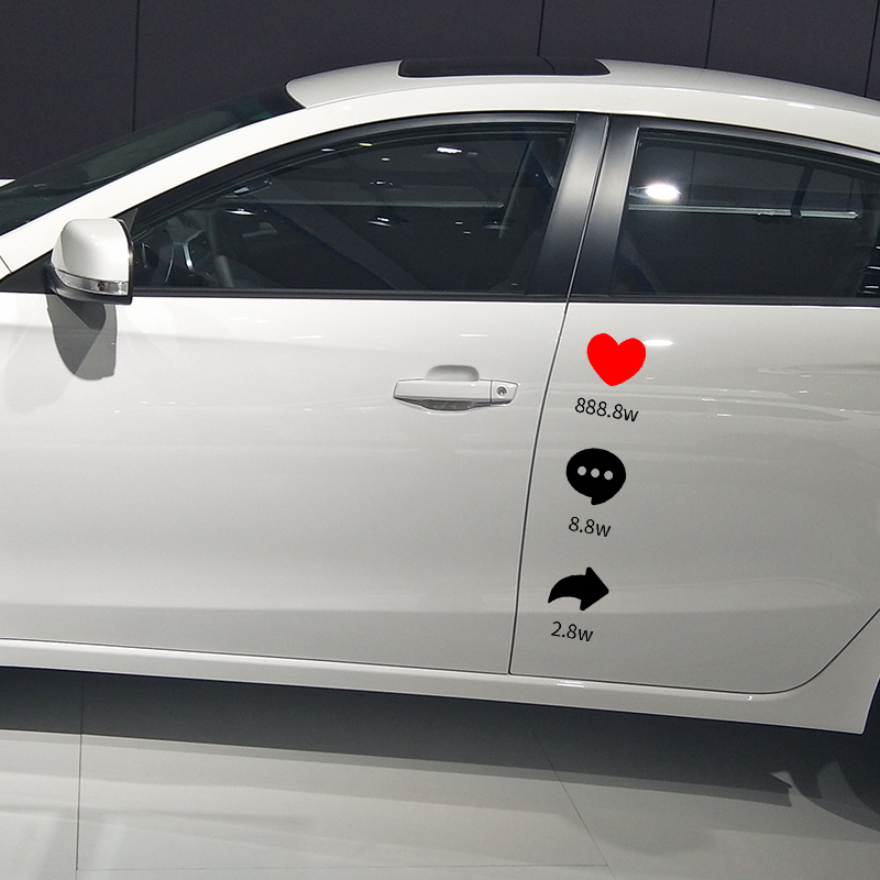 爱车创意车贴,装饰个性车贴膜
