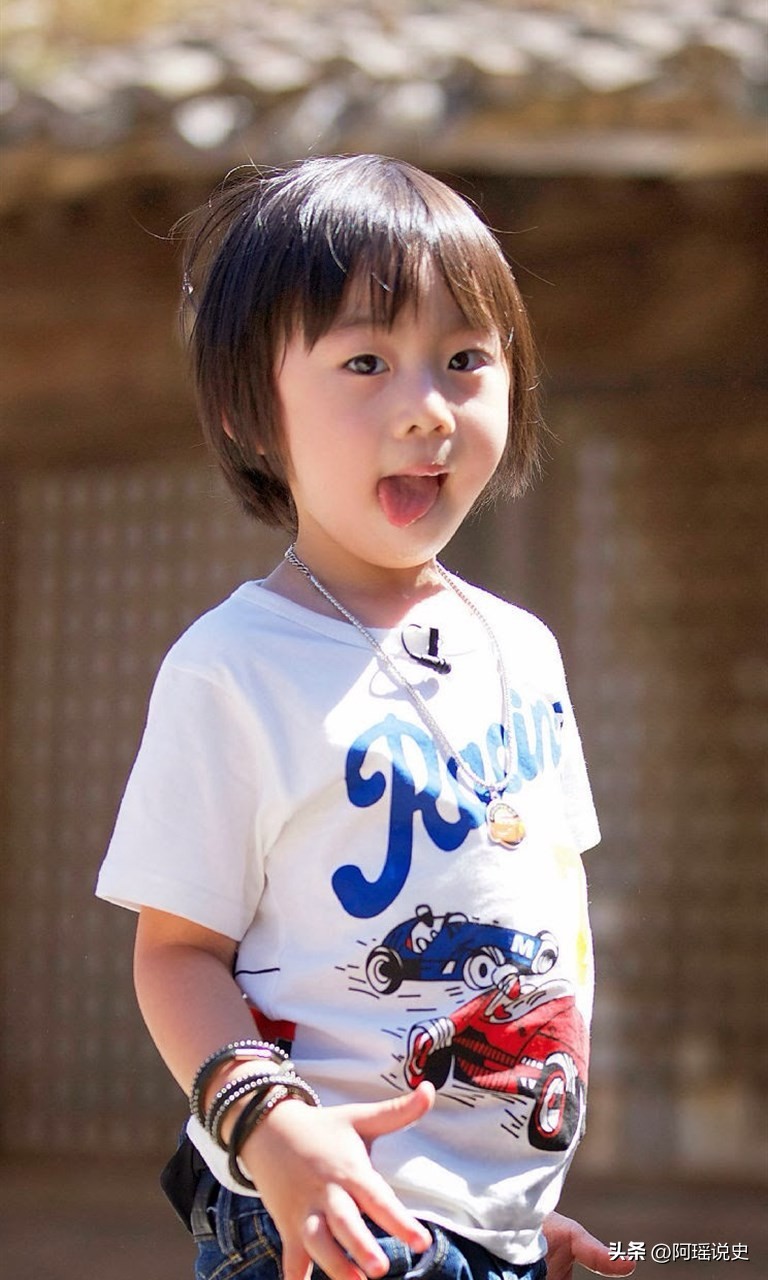 爸爸去哪儿12岁康康身高,爸爸去哪儿第一季石头天天