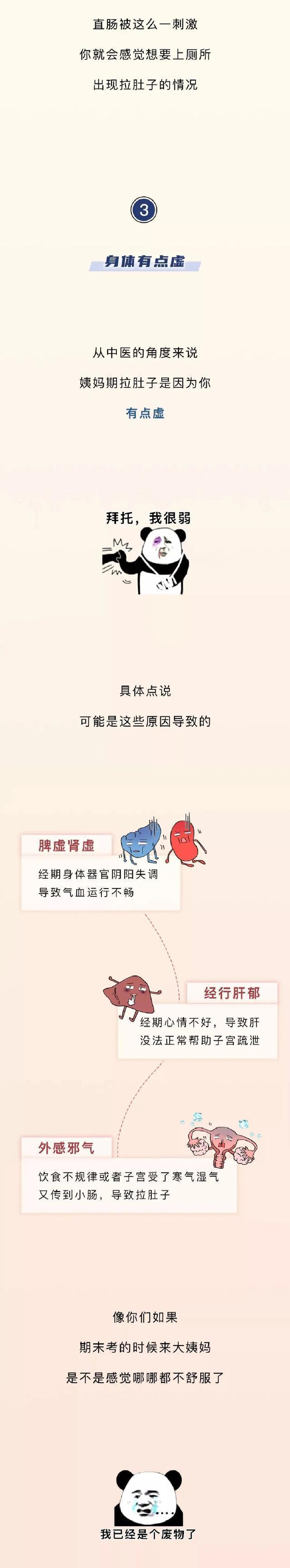 来大姨妈的时候为啥会拉肚子,为啥来大姨妈时拉肚子