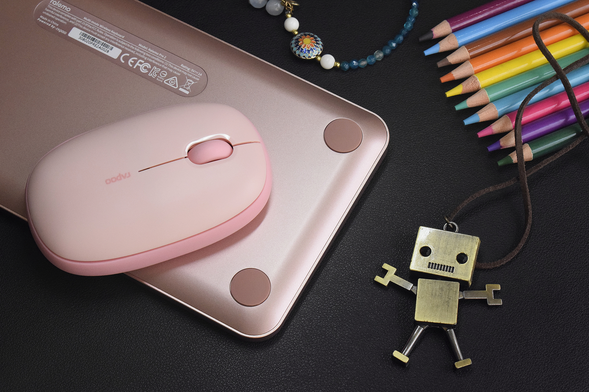 移动办公更要美美哒!雷柏ralemoPre2Mini彩妆盘多模无线键盘体验