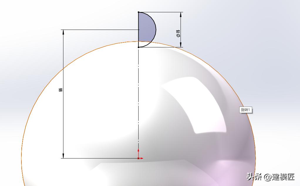solidworks高尔夫球制作,solidworks羽毛球绘制