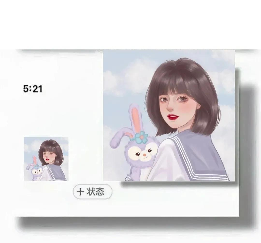 五人闺蜜头像图片可保存,有氛围感的闺蜜头像