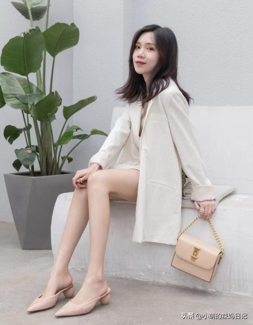 160斤胖妹妹夏季显瘦穿搭155矮个子,小个子百搭增高鞋不累脚白