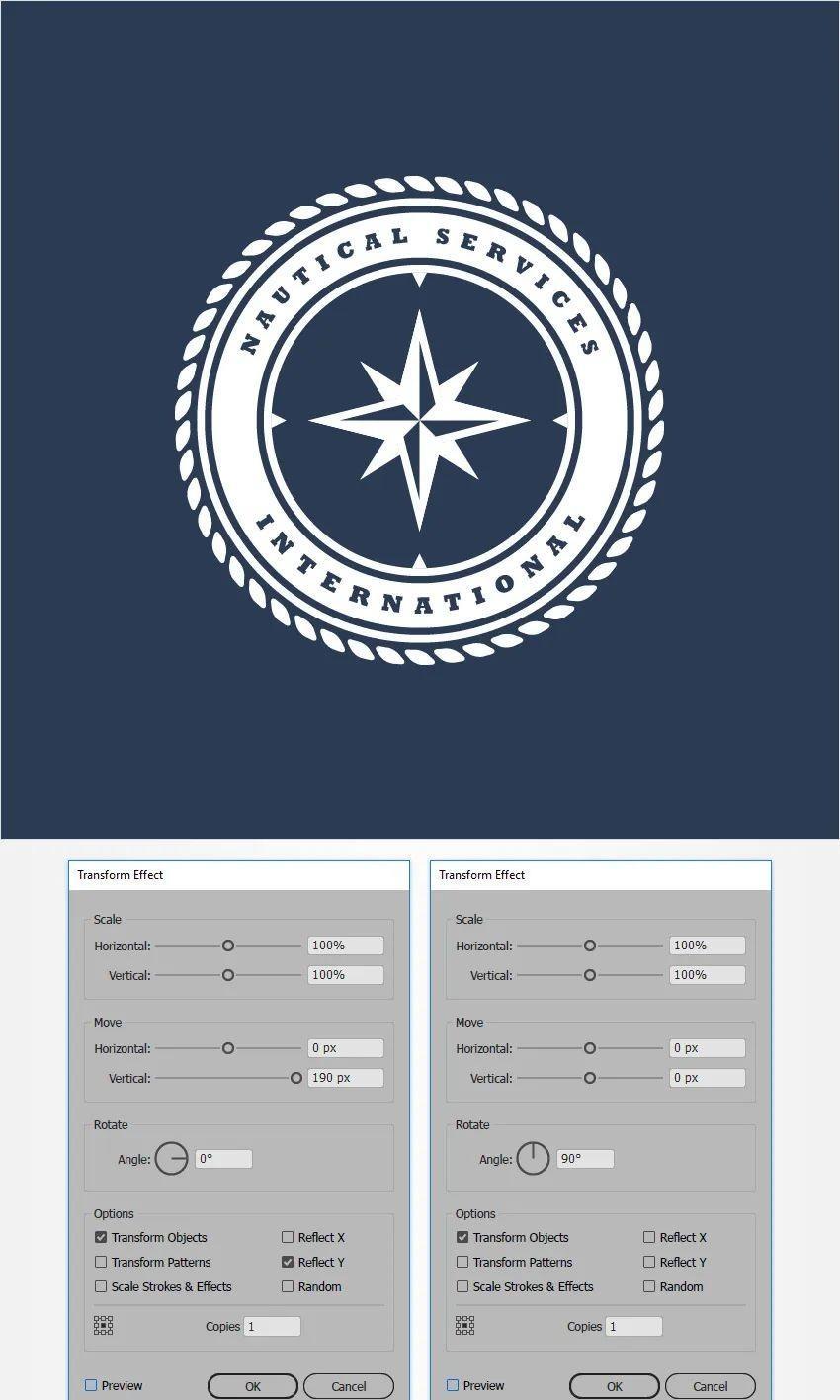 航海主题徽标,航海公司的徽标