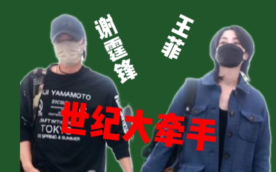 谢霆锋王菲甜蜜露面,谢霆锋王菲坐经济舱被偶遇