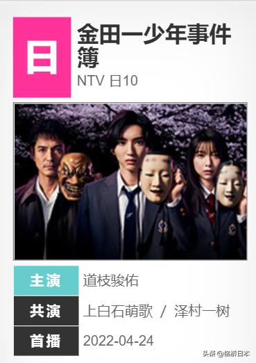 最全2022年夏季档日剧指南来了 (2022年夏季档日剧推荐)