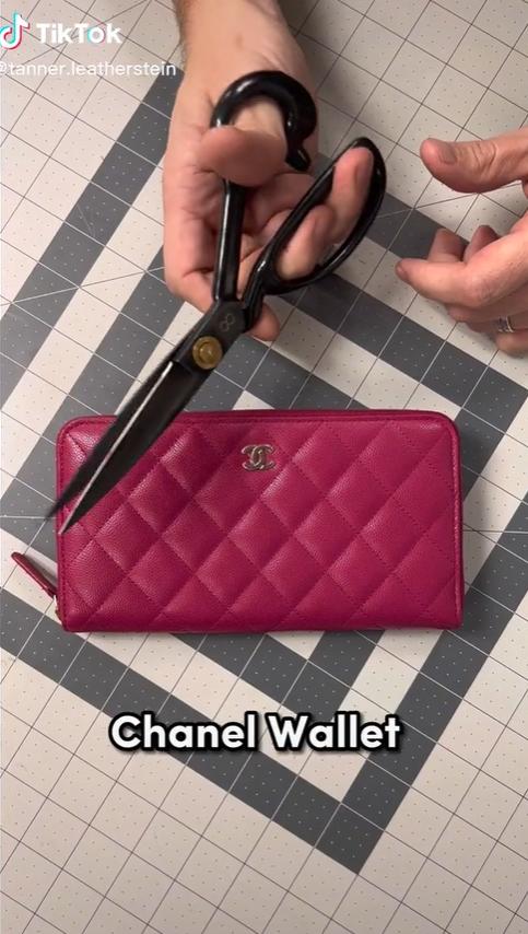 网红小哥买下各种奢侈包包剪碎和火烧,只为揭开奢侈品的暴利真相