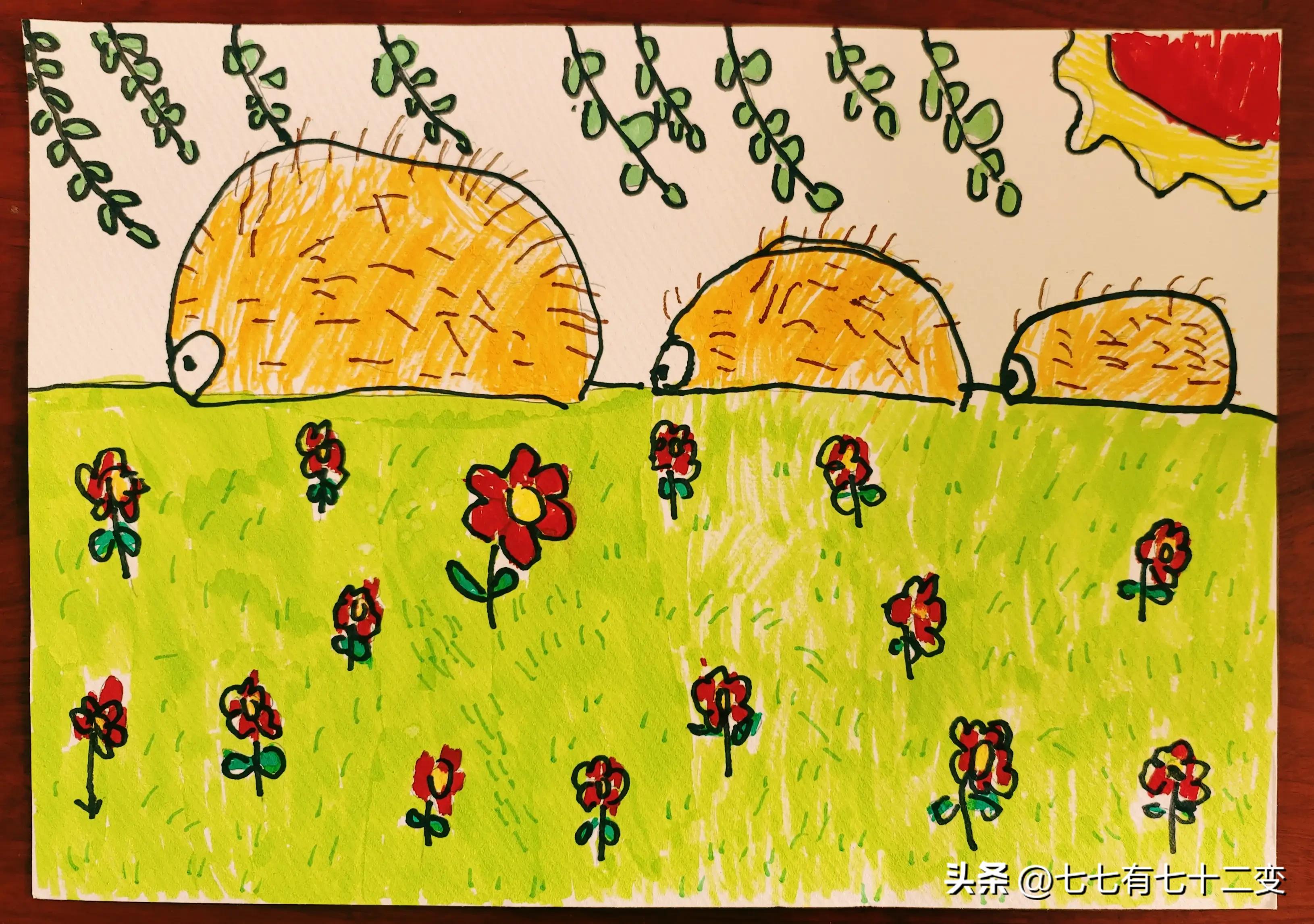 画春天写春天主题画教程,画春天的图片简单还好看