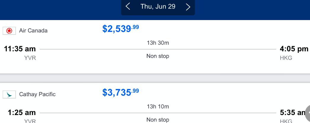 赴华登机迎新变化!直飞低至$1642!加国境内猛推$39机票!