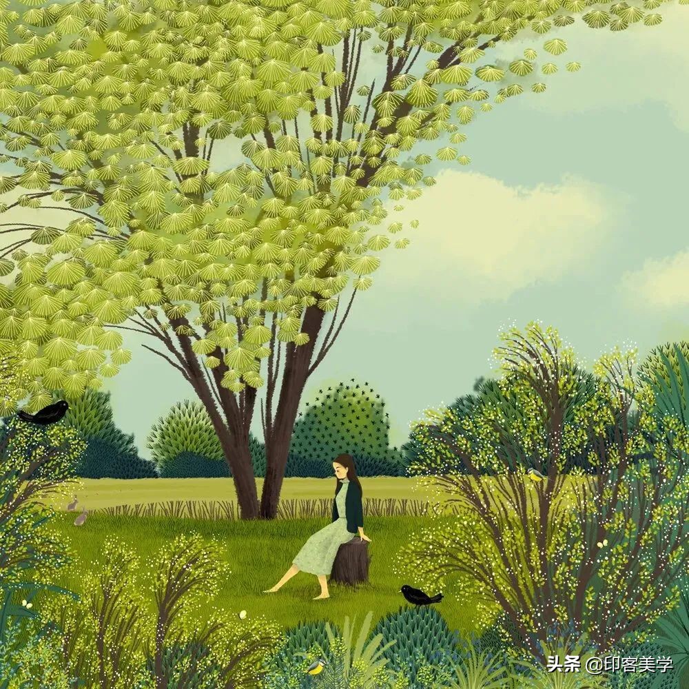 小众插画头像,分享给大家一组我的原创插画头像