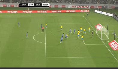 内马尔带领巴西对战日本大四喜,内马尔在巴西热身